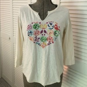 3/4 length Lucky Tees Shirt